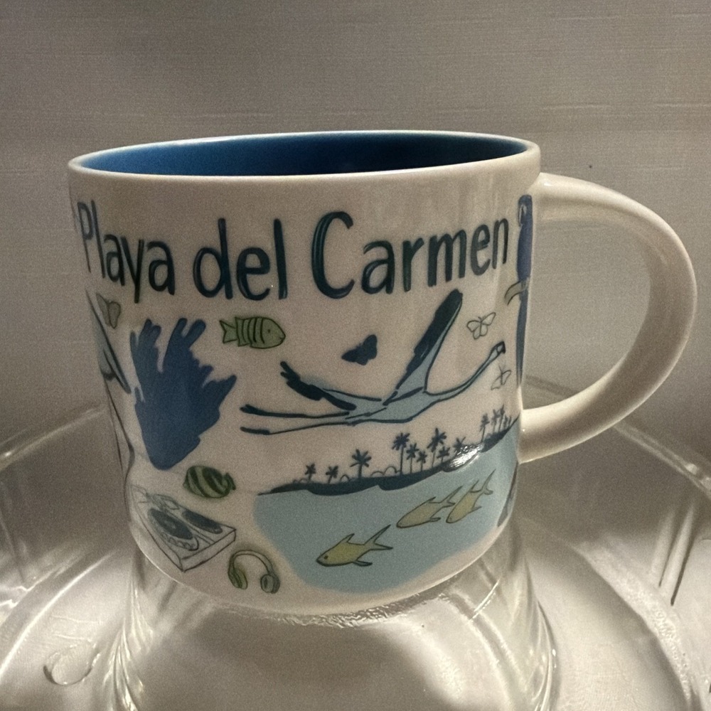 Playa del Carmen Mexico Starbucks Been There Series Coffee Mug Across Globe 2023